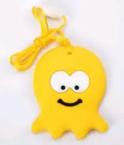 Brand New Sensory Chew Teether Necklace Chewellery Yellow Octopus