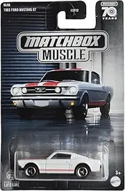 Matchbox 1965 Ford Mustang GT, White 5/6