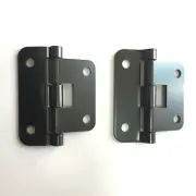 2.25" 2.25 Inch Black Take Apart Hinges For Guitar Pedal Board, Case