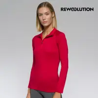 在飛比找PChome24h購物優惠-【Rewoolution】女LINDSEY 190g長袖半開