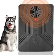 Anti Barking Device, Ultrasonic Dog Barking Control Devices Up to 50 Ft Range with 3 Modes, Rechargeable Dog Barking Silencer (Black-2)