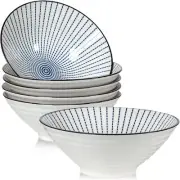 32 oz Japanese Ramen Bowls Set of 4 Cereal Bowls Soup Bowls Pho Bowls Noodle