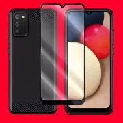 Ultra-Clear Screen Protector TPU Case for Boost Mobile Samsung Galaxy A02s A025U