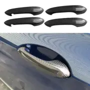 Gloss Carbon Fiber Door Handle Cover Fit For BMW G20 G30 X3 X4 X5 X6 X7 M5 F90 (for: BMW)
