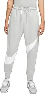 Nike Sportswear Swoosh Tech Fleece Men's Pants, Dark Grey Heather/White, Medium