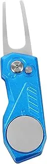 MOBUTOFU Golf Divot Fork Portable Divot Repair Tool Ball Marker for Golf Professional Grass Repair Tool
