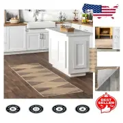 Sleek Low Pile Runner Rug 2' x 8' - Versatile Dori Natural for Stylish Interiors