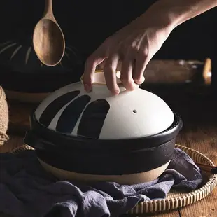 砂鍋 alaniz燃氣專用日式砂鍋燉鍋陶瓷家用耐高溫煲湯鍋干燒煲仔飯沙鍋