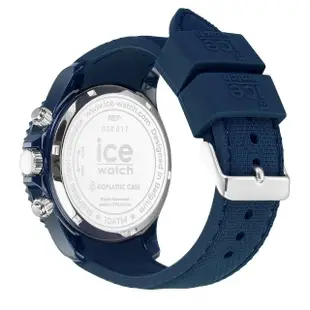 【Ice-Watch】三眼計時活力系列 44mm CH(深藍編織矽膠錶帶)