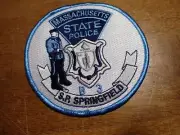 MASSACHUSETTS STATE POLICE SP SPRINGFIELD TROOP B B-3 BARRACKS PATCH