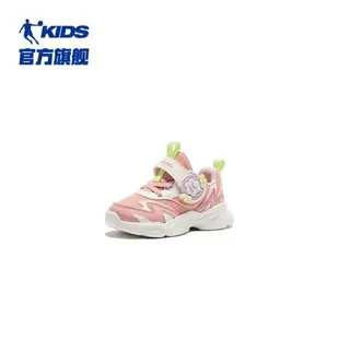 商場同款中國喬丹童鞋女寶寶學步鞋2023春秋新款軟底機能鞋嬰兒鞋
