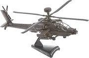 Daron Postage Stamp Boeing AH-64D Apache Longbow 1/100 Scale Diecast Display Model with Stand