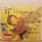 二手書📗英文繪本17 THINGS I'M NOT ALLOWED TO DO//NANCY CARPENTER/幽默