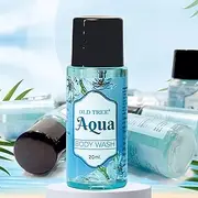 Old Tree Aqua Bath Gel Toiletries Kit 20ml - (Set of 100 Pcs) | Travel Size Bath Gel for Body Wash, Hotel, Guest House | Hotel Amenities and Accessories