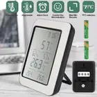 Digital Thermometer Hygrometer Indoor Outdoor Humidity Monitor Temperature Meter