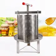 Mesh Bee Honey Press Machine Manual Honey Extractor Stainless Steel Household