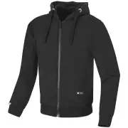 Hamlin Black Motorcycle Zip Hoodie