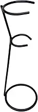 Fenteer Frother Stand Milk Frother Holder Heavy Duty Accessories Stainless Steel Stand Coffee Frother Stand for Handheld Frother Home, Black