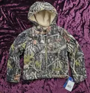 BOYS DICKIES SHERPA LINED DUCK JACKET SZ M NWT CAMO
