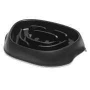 Moderna Slomo Slow Feeder Dog Bowl, Black