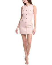 Endless Rose Tweed Wool-Blend Sheath Dress
