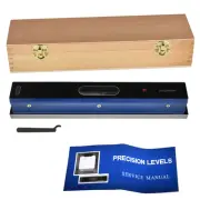 12 Inch Master Precision Level in Fitted Box for Machinist Tool, Cast iron bo...