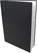 Artway Studio – Casebound A4 Sketchbook – Portrait - 92 Sides/46 Pages of 170gsm Cartridge Paper – Black Hardback Sketchbook