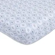Petunia Pickle Bottom Southwest Skies Crib Fitted Sheet-Blue