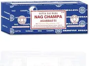 Satya Sai Baba Nag Champa Agarbatti, 250gms Hand Rolled Fine Quality Incense Sticks for Purification, Relaxation, Positivity, Yoga, Meditation