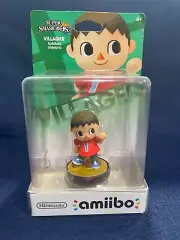 Super Smash Bros Villager Amiibo Nintendo 3DS Wii WiiU Switch - Brand New!