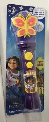 Disney Encanto sing-along microphone Works New In Box