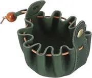 ORFOFE Stylish Decorative Dice Bag Drawstring Closure for Small Dice Storage Jewelry Organizer Game Accessories Portable Safe