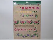 Plaid (One Stroke) Reusable Teaching Guide - Mini Roses #1136