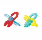 Nuby Chewbies Silicone Teether 2-Pack