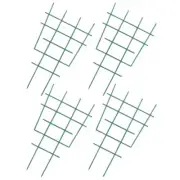 4 Pcs Plant Support Frame Plants Climbing Rack Small Trellis for Potted