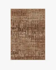 120' x 185' | Machine Washable Runner Rug | Kid & Pet Friendly | Indoor Rug | Brooklyn Copper Clay Rug by Architectural Digest | Ruggable