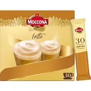 Moccona Coffee Sachets Latte 30 pack
