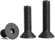 5 Pcs Hex Socket Countersunk Screws Fixing Hex Socket Flat Head Hex Socket Cap Screws M5 x 25mm