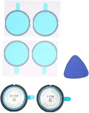 Sticky Lens Guard for Insta360 One X3, Dual Lens Guards, Scratch Resistant Camera Lens Protective Cover for Insta360 X3 Panoramic Action Camera Accessories
