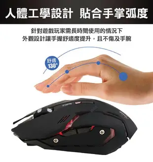 【超值電競組！送滑鼠墊】戰神鍵盤滑鼠組 電競鍵盤 電競滑鼠 LED背光鍵盤 巨集滑鼠 靜音滑鼠