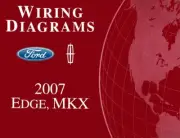 2007 Ford Edge Lincoln MKX Truck Wiring Diagrams Schematics Manual
