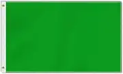 Large 3×5 FT Green Flag, Big 75D Green National Outdoor Banner,DecorGarden With Brass Gromment