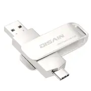 USB C Dual Flash Drive, USB3.0/3.1 Type C High Speed Thumb Drive Memory Stick Compatible with Samsung Galaxy, Android