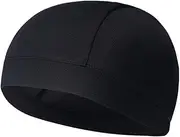 [GLSTOY] Quick Dry Cycling Cap for Men Women Sports Headband Headbands for Men Beanie Cap Cycling Beanie Black