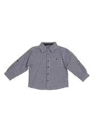 Infants Gingham Shirt--PAP-300057H