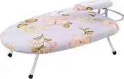 Tabletop Ironing Board, Extra Wide Countertop Ironing Boards with Cotton Cover, Portable Folding Mini Iron Board for Small Spaces, Travel Use