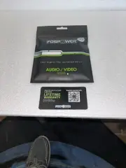 Bundal BunFOSPOWER 3 ft audio/video Series SKU:FOSCBL-2031