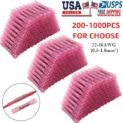 1000PCS 18-22GA Heat Shrink Butt Wire Splice Connector Waterproof Crimp Terminal