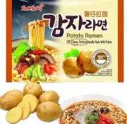 Samyang Potato Ramen Chewy Texture Korean Instant Noodles Ramyun 120g (5 Packs)