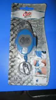 Cuda Knot Tying Tool Blue 23079 Fly Tying Fishermen Gift Multi-tool Tying Knots